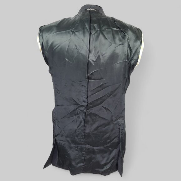 Saks Fifth Avenue Black Label Slim Fit Ermenegildo Zegna Cloth Blazer 40R - Picture 10 of 16